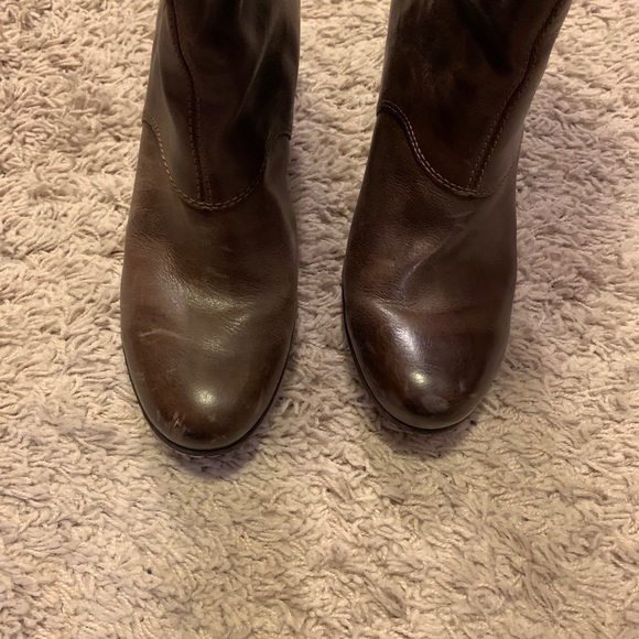 BOC LEATHER BOOTS - Picture 1 of 4